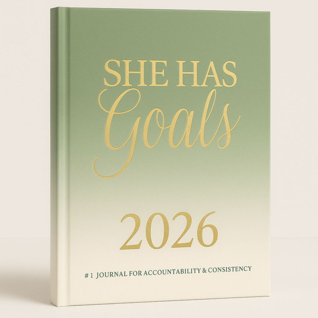 2026 She Has Goals® Journal