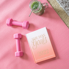 Load image into Gallery viewer, 2022 She Has Goals® Journal - (Pink Sleeve Not Included / Final Sale)
